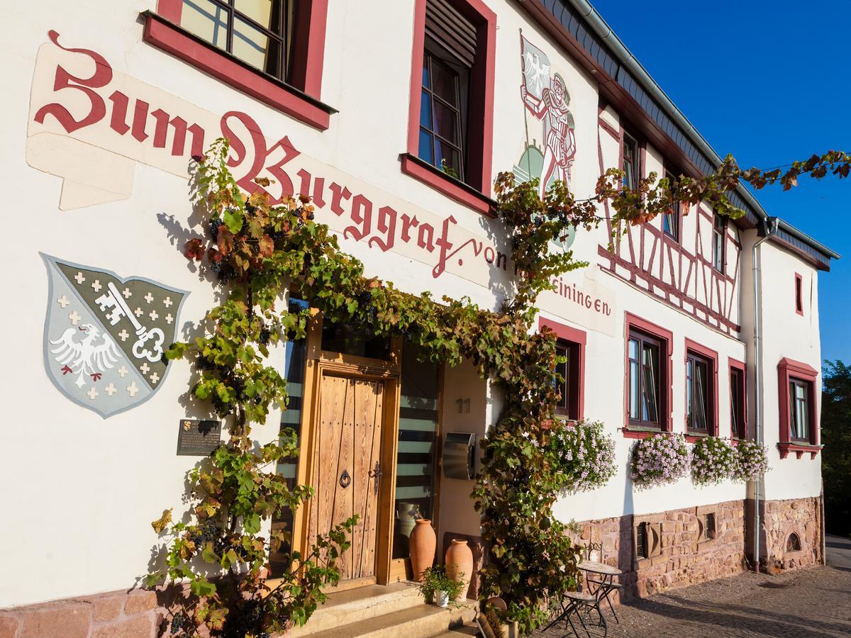 Hotel Zum Burggraf Neuleiningen Dış mekan fotoğraf